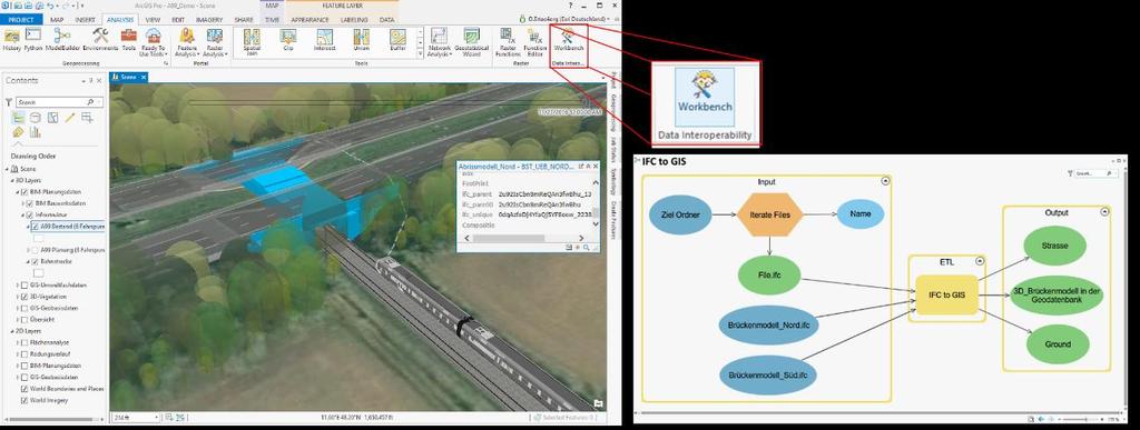 4.1 Software 157 4.1.4 ArcGIS Pro als Bestandteil von ArcGIS Desktop Die moderne GIS-Anwendung für GIS- und BIM-Workflows durch Interoperabilität Kurzbeschreibung ArcGIS Pro ist eine moderne