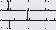 mind. 6 Stück F -Falzankern pro m² Brandschutz F 90-AB Verlegeschema (einbetoniert mit F -Falzankern) Für Plattenlänge 2000 mm F -THERM-S 3 040 Platten mit Stufenfalz Unsichtbare Haftsicherung mit