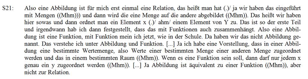 Wir stellen an dieser Stelle der Definition einer Funktion im Schulbuch (Fokus Mathematik 8) die Definition einer Abbildung im Lineare-Algebra- Skript (Uni Passau, WS 14/15) gegenüber (Abb. 1). 4.