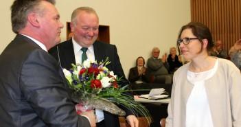 Gratulation nach der Wahl, Kreispräsident Hans-Werner