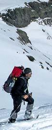GRUPPEN Auf über 3000 Meter hoch hinauf Am nächsten Tag stand der Clariden mit seinen 3267 m auf dem Programm.