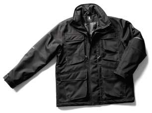 MASCOT Soft Shell Jacke DENIA schwarz Arbeitsjacke Reflexefekte wasserabweisend 