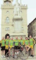 März um 20:00 Uhr fuhren 8 radsportbegeisterte Männer mit dem Zug Richtung Süden. Über Innsbruck, Bozen Verona, Bologna ging die Fahrt bis Rimini.