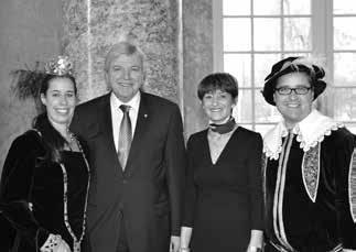 Im November lud der Hessische Ministerpräsident Volker Bouffier mit seiner Gattin zum traditionellen Empfang der Hessischen Hoheiten auf