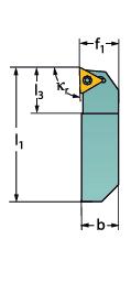 GENERL TURNNG External machining - Shank tools for small part machining ußenbearbeitung Schaftwerkzeuge für die Kleinteilfertigung Schaftwerkzeug, kurz, für QS-Werkzeugsystem Drehen llgemein CoroTurn