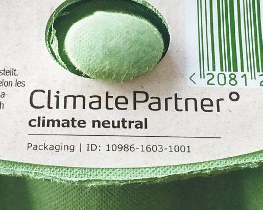 Umso wichtiger ist es daher, klimaneutrale Produkte einheitlich zu kennzeichnen: mit dem ClimatePartner Kennzeichnungslabel, dem branchenübergreifenden Kennzeichnungssystem für klimaneutrale Produkte.