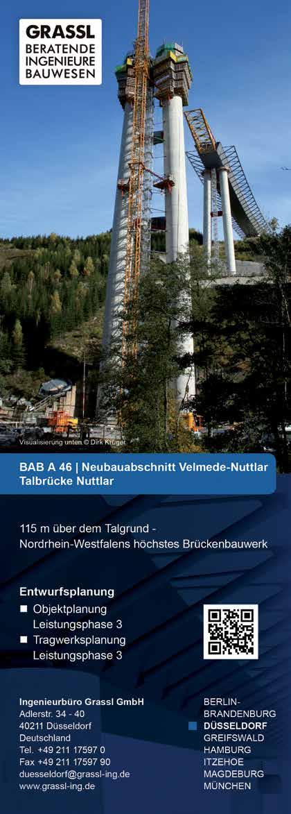 13. SYMPOSIUM BRÜCKENBAU 5 Ausblick Die Fertigstellung der Talbrücke Nuttlar ist für das Jahr 2014 geplant.