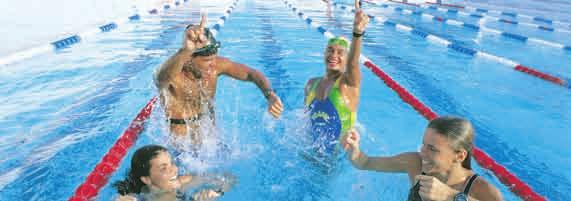 Richtig Fit im Wasser Die Ausbildung Richtig Fit im Wasser umfasst den Themenbereich Aquafitness vom Babyschwimmen bis zur Seniorenaquagymnastik.