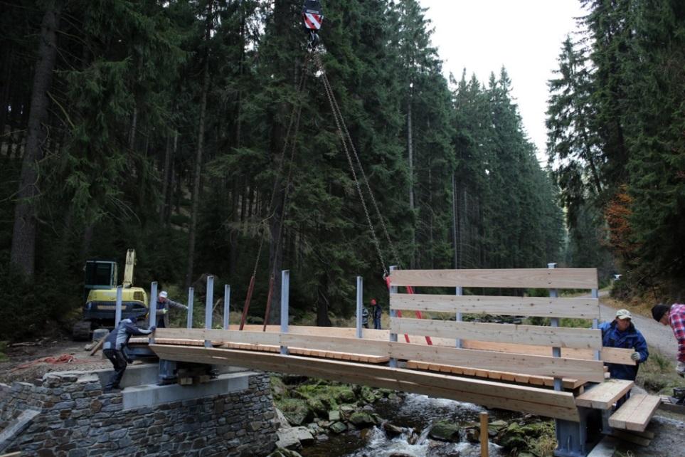 2. Die Erholungsraumkonzeption Beispiel für Basisleistung Wilddiebsbrücke im