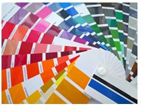 Farbbücher Zuverlässige Kontrolle über exakt reproduzierbare Farben durch integrierte Anwender- und Systemfarbbücher Integrierte Bibliothek von Farbbüchern mit über 20.