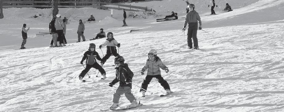 Jahresbericht der Ski- und Snowboardschule Lieber Petrus mein, lass recht tüchtig schnei n.