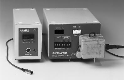 11 DURATEC Pumpe mit beheizbarer Fördereinheit HPK-1 Pumpen mit beheizbarem Kopf werden z.b. für Medien, die erst ab einer bestimmten Temperatur flüssig werden, eingesetzt.