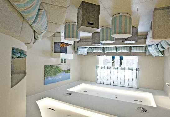 Feature shower Relaxation rooms