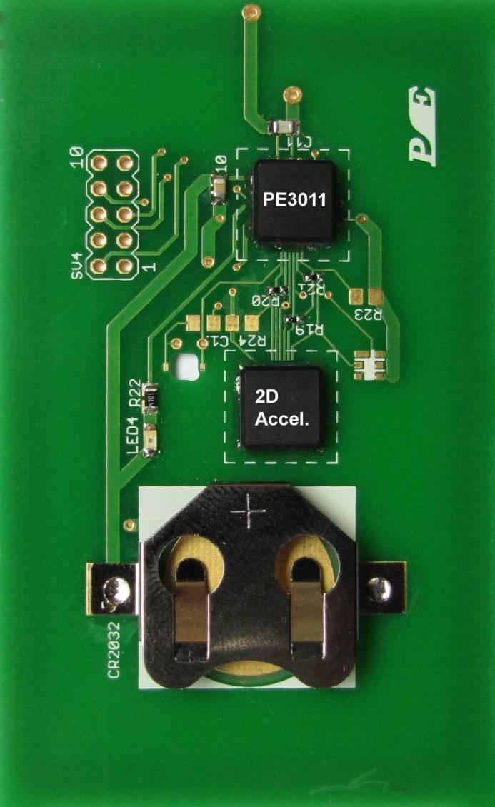 Smarte RFID Sensorik mit PE3011 PE3011 COB Temperature and 2 x