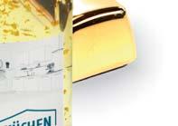Deutschland trocken WASSER SECCO GOLD // 0,75 l Flasche Kapsel gold Wine
