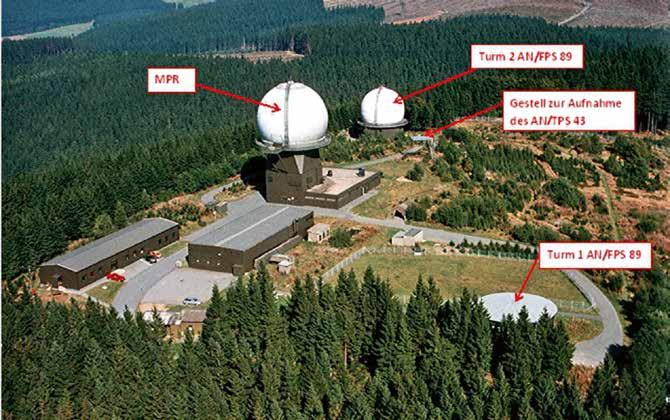 Mobiles 3D-Radar AN/TPS 43. Die Luftwaffe besaß fünf dieser Geräte (Quelle: https://de.