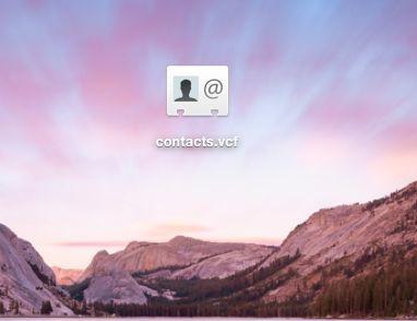 Bild 13 Die gesicherten Kontakte auf MAC speichern Gehen Sie auf Kontakte > Synchronisieren oder Archivieren > wählen