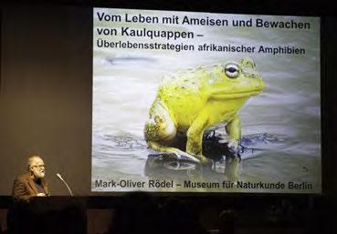 12 ÖGH-Aktuell, nr. 41, Juli 2016 27. Jahrestagung der Österreichischen Gesellschaft für Herpetologie, 15. bis 17.
