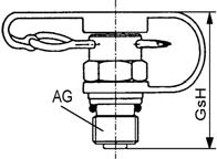 73 Hydraulik-Meßanschlüsse in Steckausführung 400bar zur Druckmessung von Hydraulik-Anlagen, zur Druckentlastung oder zum Entlüften Einschraub-Meßanschluß Steckausführung AG M oder R 8x1 10x1 12x1,5