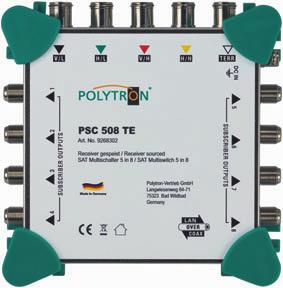 Ein 20 V DC Netzteil gewährleistet die Stromversorgung.