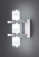 Konverter -Wandleuchte Lichtfarbe: weiß Farbe: aluminium Aluminium / Acryl satiniert inkl.