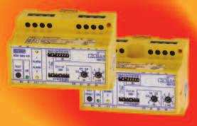 RCM475LY W, WR, WS 18 mm RCM470YM2 RCM475YM2 W, WR, WS 18 mm Alarm 1, 2 Test-Taste Hutprofilschiene nach IEC 60715 85 x