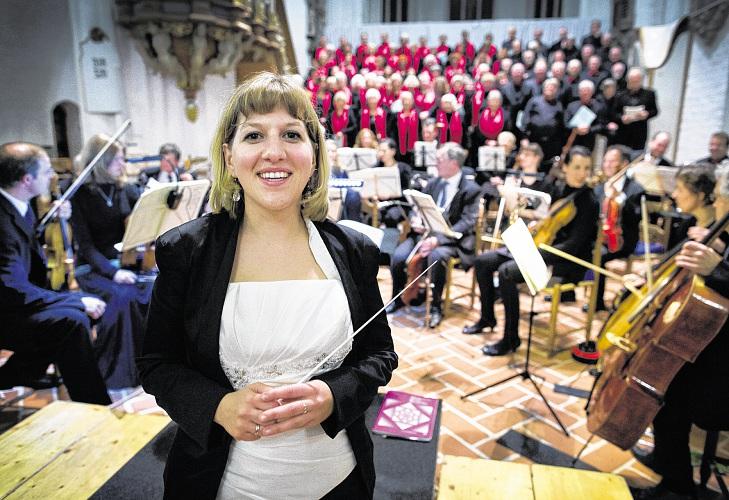 34 Kulturtipp Die Musikkonsulentin des BDN, Susanne Heigold, leitet seit einigen Jahren den Chor der Nordschleswigschen Musikvereinigung.