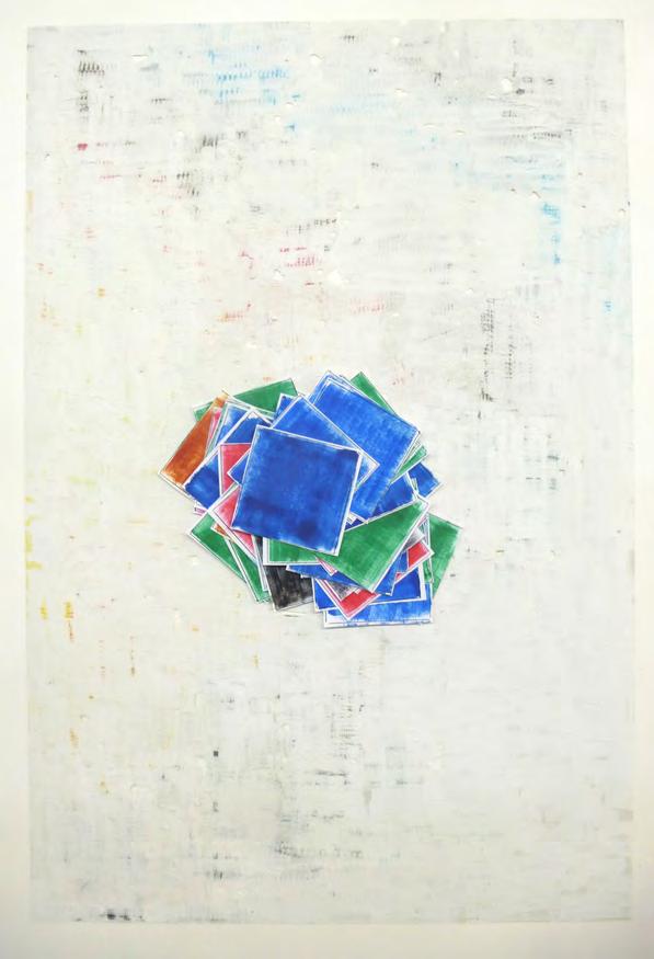 Hervé Garcia ohne Titel/ untitled, 2014 Filzstift auf Papier, ausradiertes
