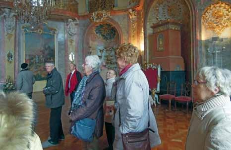 Im November stand für uns Senioren wieder eine besondere Attraktion auf dem Reisekalender, nämlich ein Besuch der Heidecksburg in Rudolstadt.