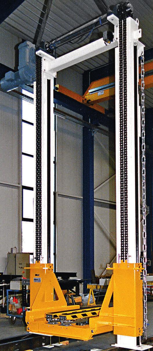 Zwei-Säulen-Heber mit Teleskopgabel Tragkraft 1,5 t Two