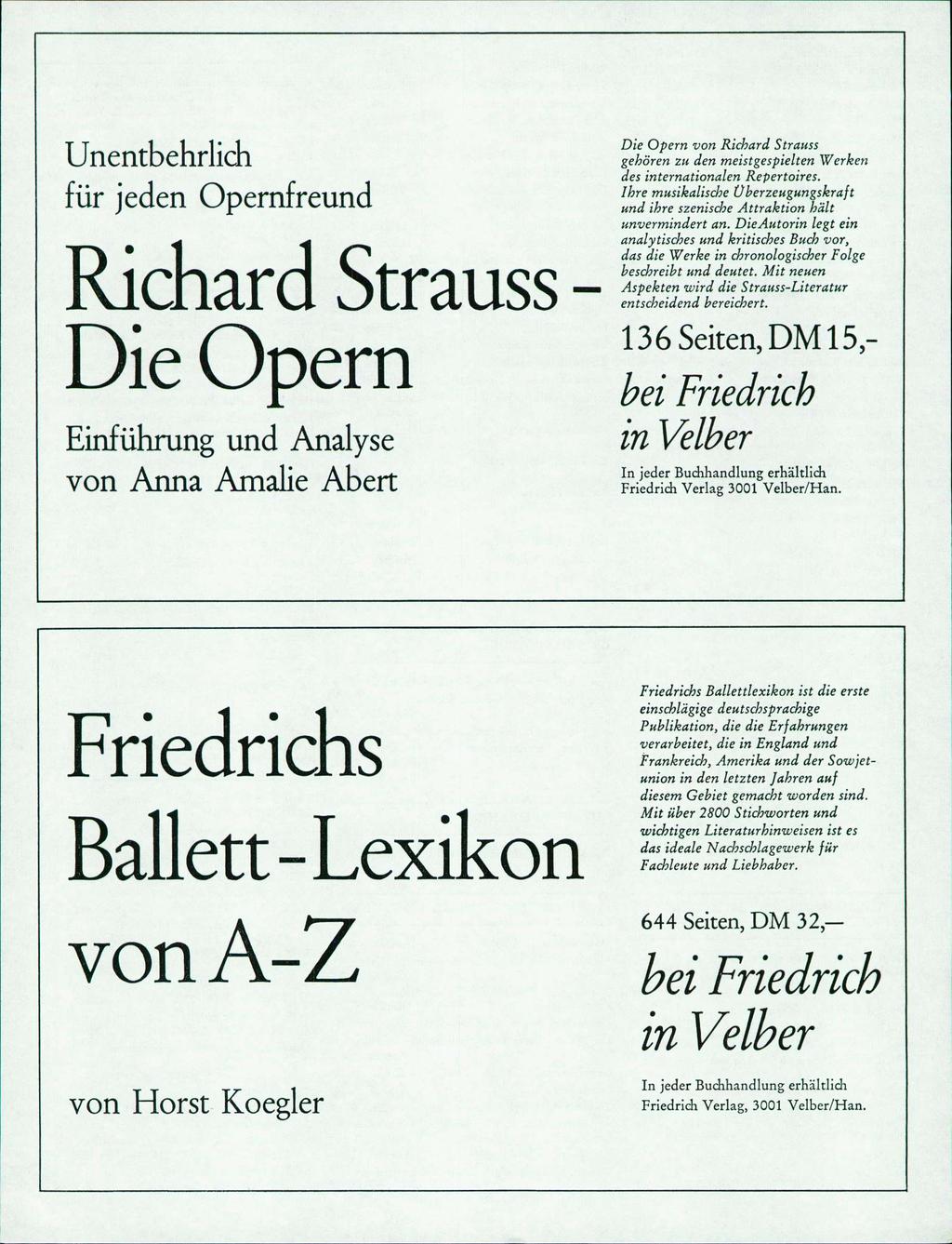 Unentbehrlich für jeden Opernfreund Richard Strauss - Die Opern Einführung und Analyse von Anna Amalie Abert Die Opern von Richard Strauss gehören zu.