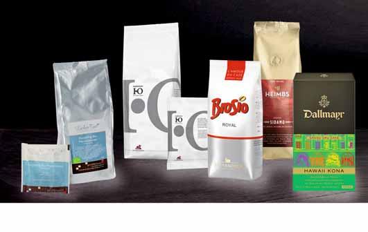 KAFFEE & TEE Fotos: Azul, Darboven, Heimbs, Dallmayr, Vollmer Auch für Jacobs Professional gehört Nachhaltigkeit zu hochwertigen Produkten dazu: In den nächsten drei Jahren werden wir alles daran