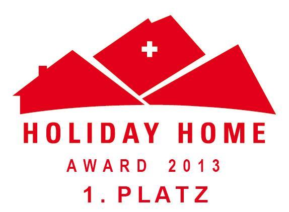 Auszeichnung SWISS HOLIDAY HOME AWARD 2013 Swiss Holiday Home Award 2013: 1. Platz: Pontresina 2. Platz: St.