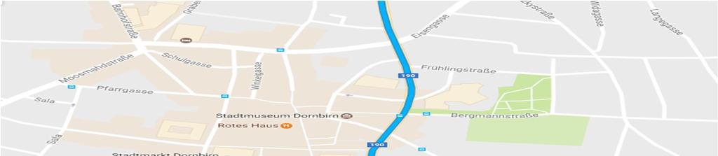 Seite 6 Achtung! Wir folgen der Bundesstr. 190,biegen links ab, fahren weiter bis zur Römerstr. und biegen rechts ab.
