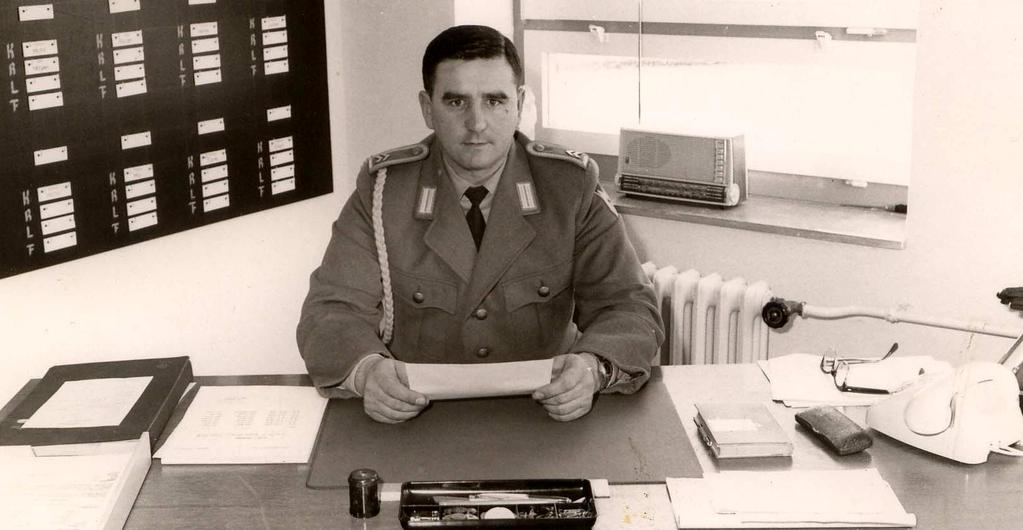 16.10.1963 - Der Neue Kompaniefeldwebel bei der 4./ Kompanie - Oberfeldwebel Richard Weinmann wird Kompaniefeldwebel in der 4./ Kompanie und blieb auf diesen Dienstposten bis zum 28.02.1966.