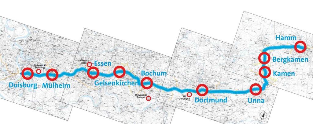 Rheinische Bahn: Radschnellweg und Quartiersradweg 50.