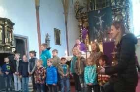 15 FREITAG 18:30h Eucharistische Anbetung 17 SONNTAG Kindergottesdienst Lasset die Kinder zu mir kommen.