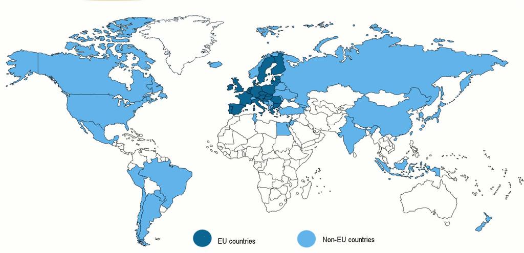 Das Enterprise Europe Network wird zur Zeit in 61 Ländern durch