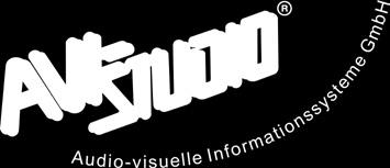 AVI-Studio Audio-visuelle Informationssysteme GmbH Heisterbergallee 107, 30453 Hannover