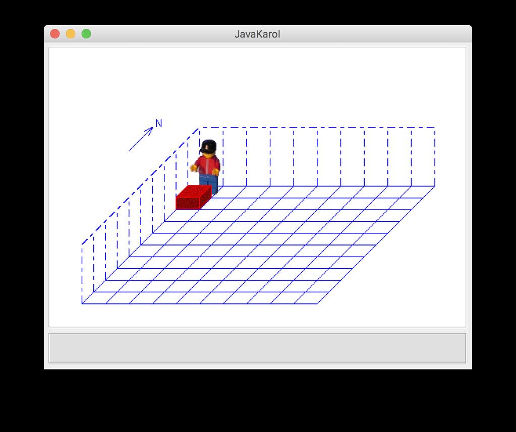 Übung 3 mit Beispiel-Objekten, JavaKarol Öffne das BlueJ-Projekt JavaKarol. a) Erzeuge ein Objekt der Klasse WELT mit Breite 10, Länge 10 und Höhe 5. Nenne sie welt1.