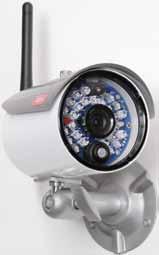 Eycasa NEU NEU CASA30500 NEU Funk-Außenkamera für Sicherheit bei Tag & Nacht Family-Care-Kamera als Babyphone mit Videobild