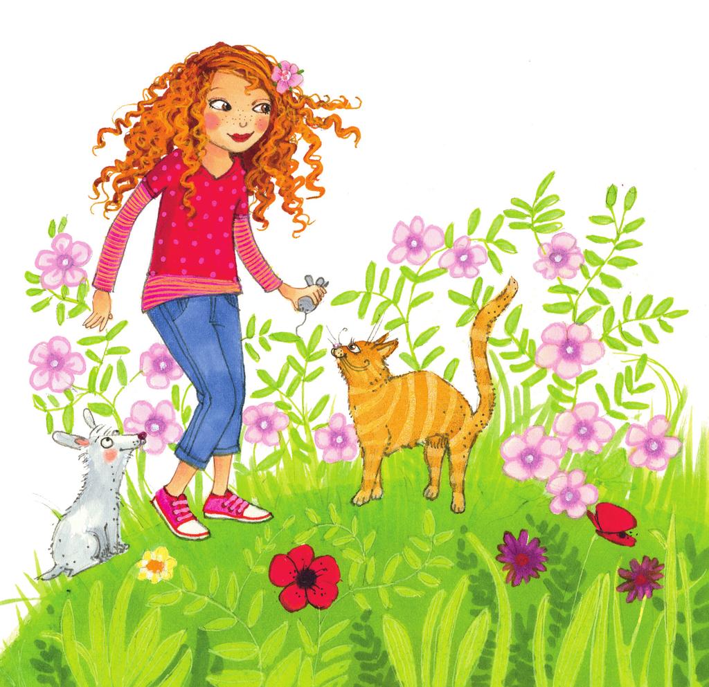 atemberaubend schön?«die Katze seufzte.»freuen Sie sich?«lilli musste lachen. Gleich darauf blühten neben ihr ein paar Wildrosenknospen auf.