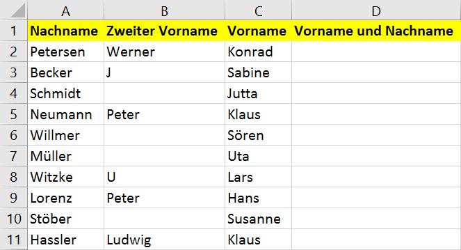 Blitzvorschau in Excel 2016 Seite 3 von 13 Abb.