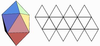 quadratische Doppelpyramide engl.