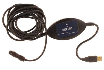 CAN-USB MOBILER CAN-PC-CONVERTER 3,5mm Klinke RJ12-Stecker USB-A-Stecker Transporttasche Mobiler