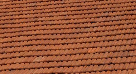 Dachüberstände sind in der ortstypischen Bauweise in geringen Breiten ausgebildet; lediglich bei landwirtschaftlich genutzten