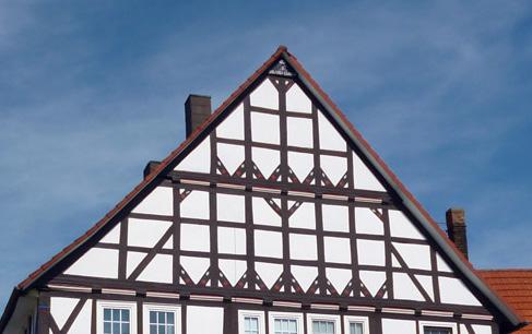 Die ältesten erhaltenen Häuser in der Gesamtkommune entstanden im. Jahrhundert; neuere Gebäude im Fachwerkstil sind bis ins frühe 0.