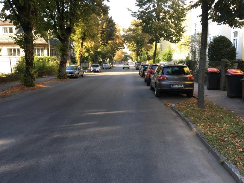 Festgestellter Fehler: Bei rechts vom Fahrbahnrand