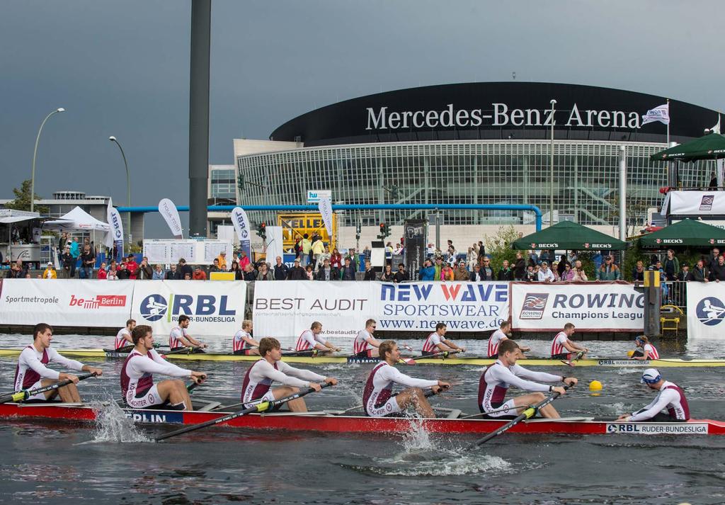 Berlin European-Rowing-Sprint & LIGAFINALE IN DER