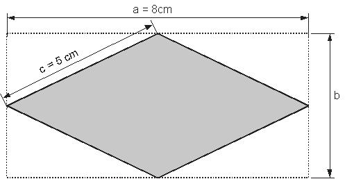 Aufgabe 5: Die hier abgebildete Figur nennt man Raute. a) Welche der folgenden Aussagen sind wahr? Kreuze an. Aussage wahr Aussage wahr Alle Winkel sind gleich groß. Jede Raute ist auch ein Rechteck.